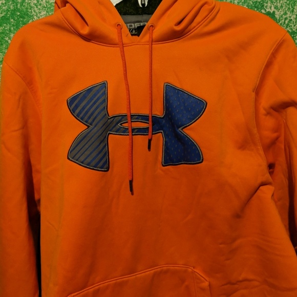 Orange Under Armour Hoodie - Picture 1 of 3
